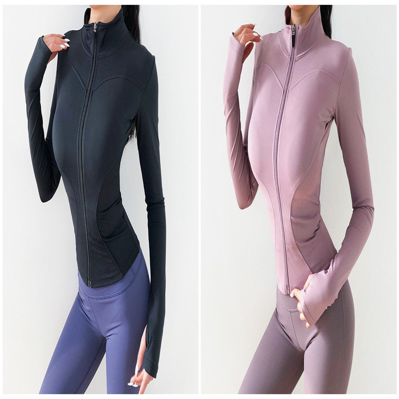 Sudadera Corta para Fitness y Chaqueta de Gimnasio