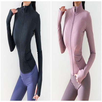 Sudadera Corta para Fitness y Chaqueta de Gimnasio