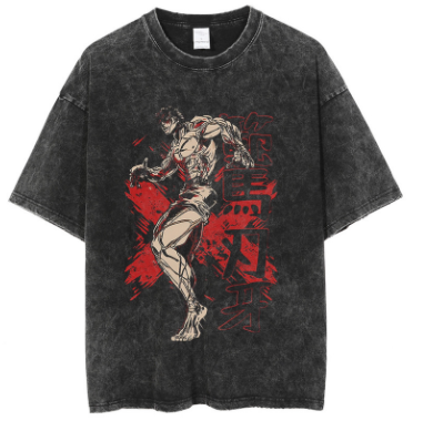 Playera oversize de Baki