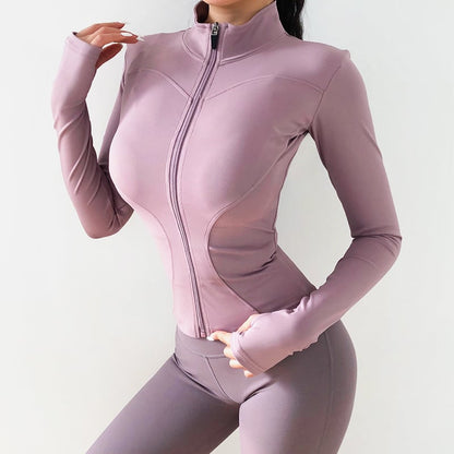 Sudadera Corta para Fitness y Chaqueta de Gimnasio